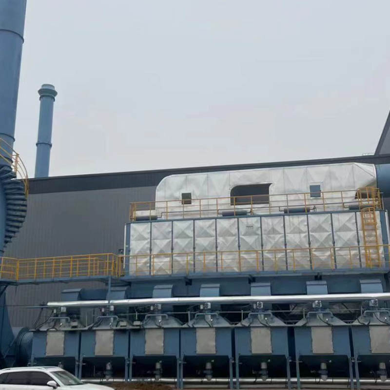سیستم جذب کربن فعال، دفع و احتراق کاتالیستی